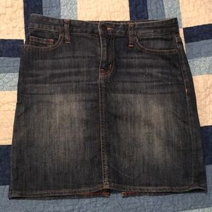 Classic denim skirt